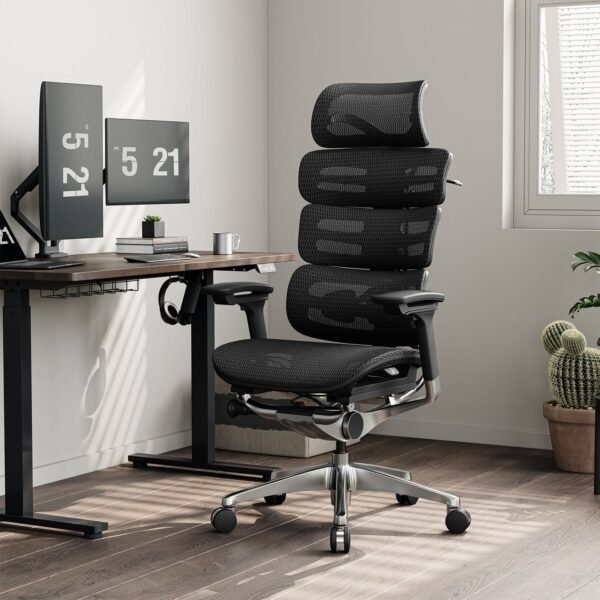 OdinLake O2 (Ergo MAX 747) | Three-Section Backrest Chair - Image 7