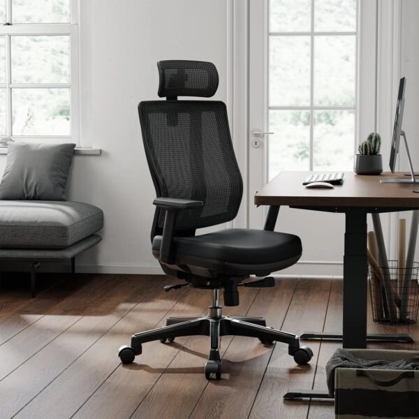 OdinLake L2 (Ergo PRO 633) | Ergonomic Office Chair(Built-in Footrest) - Image 2